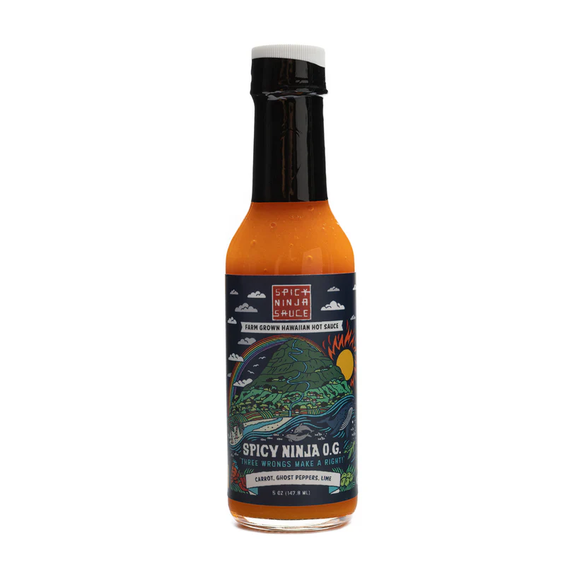 Spicy Ninja Hot Sauces — lavaloha